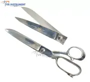 10" Heavy Duty Stainless Steel Tailor Upholstery Scissor Shears Utlity Sewing