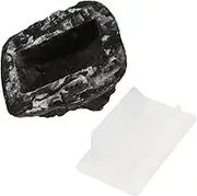Fake Stone Key Hider Outdoor Spare Key Storage Box Realistic Rock Design for Gardens Yards Discreet Key Holder for Safe Storage of Keys and Items