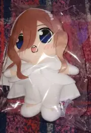 The Quintessential Quintuplets Miku Nakano Wedding Ver. Kuripan Plush Plushie