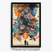 Chinese Movie Poster - Frosty Canton (China Psychedelic Art Retro Film Print)