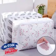 Large Storage Bags Bed Pillows Shoes Duvet Under Bed Box