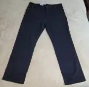 Dickies Mens Black Denim Jeans 42x32 Pants Straight Stretch Casual Work NWT