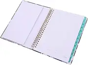 Ipetboom Notepad Calendar Planner Notebook Spiral Binding A5 Size for Note Taking Organization Pre-printed Dates Holidays
