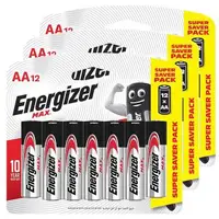 在飛比找森森購物網優惠-【Energizer 勁量】10倍電量MAX鹼性3號AA電池