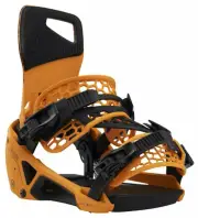 2025 Nidecker Supermatic Snowboard Bindings Large (8.0-10.5) Dune Orange