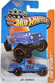 [Mattel] Hot Wheels Jeep Scrambler 78/250, Blue