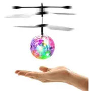 Flying Rc Crystal Ball Disco Led Light Helicopter Transparent Other Rc Parts & Accs