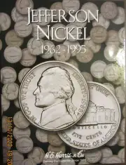 2680 Harris FOLDER FOR Jefferson Nickels 1962-1995