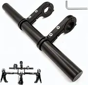 Bike Handlebar Extender Aluminum Dual Bike Handlebar Extension Bracket, Bike Handlebar Extender, Lightweight And Durable, For Fixing Bike Speedometer, Gps, Cell Phone Holder Mounts