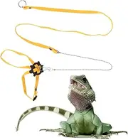 VILLFUL Pet Harness Reptile Leash for Turtle Lizard Durable Comfortable Finger Loop