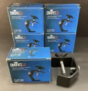 Chauvet CLP-02 Standard C Clamps Light Mounting Lighting Truss Mounts Lot Of 5