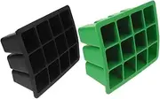 ANDRESLAD 2Pcs Reusable Silicone Germination Trays for Starting Compact Planting Pots for Succulents Vegetables and Flowers Seedling Starter Trays