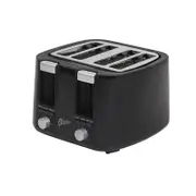 Nero Black Toaster 4 Slice