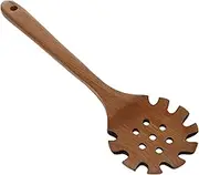 Beech Noodle Spoon Strainer Wooden Colander Spaghetti Server Portable Heat-Resistant for Kitchen