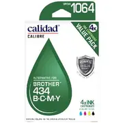 Calidad Brother LC434 4 Pack