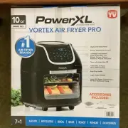 NEW-in-BOX Tristar Power XL Vortex 7-in-1 Air Fryer Pro 10 Qt 1700 Watt