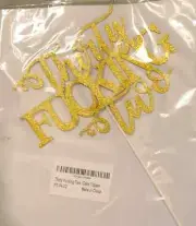 Thirty F*ing Two Cake Topper