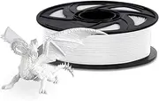 Acasimo PLA 3D Printer Filament,PLA Filament 1.75mm Dimensional Accuracy +/- 0.02 mm,1KG/2.2lbs Spool (White)