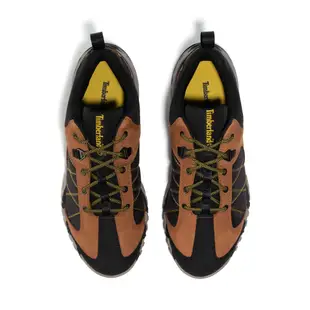 Timberland 男款鐵鏽色磨砂革防水緩震Trailquest健行鞋|A2PXBF13