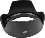 ALC-SH112 Lens Hood for Sony E 35mm f/1.8 OSS,FE 28mm f/2.0,E 16mm f/2.8 SEL16F28,E 18-55mm f/3.5-5.6 OSS,HUIPUXIANG Compatible with 49mm Lens Hood