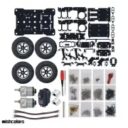 Ackerman Chassis Unassembled Smart Robot Chassis Fit ROS System Sports Camera IF