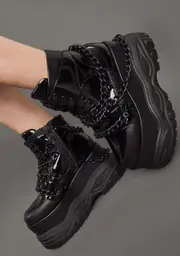 [Poster Grl] Noisemaker Chain Platform Sneakers