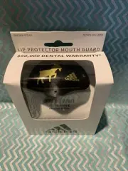 Adidas Lip Protector Mouth Guard Tether Included BLK OSFA Brand New