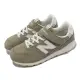 【NEW BALANCE】休閒鞋 996 寬楦 中大童鞋 灰棕 運動鞋 麂皮 魔鬼氈 NB 紐巴倫(YV996XB3-W)