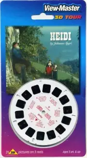 HEIDI photographed in Switzerland View-Master 3-Reel Packet Sealed Mint