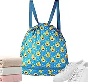 Yplkm Drawstring Backpack for Kids, Swimming Bag | Drawstring Backpack, High Capacity Pool Backpack | Adjustable Sports Bag for Kids, Bath Bags for Kids, Towels, Toys