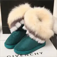 在飛比找蝦皮購物優惠-New女雪地靴保暖棉靴 Winter Snow Boot W