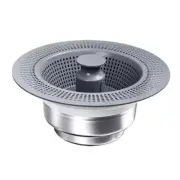 3-In- Sink Drainage ABS Basket Stainless Steel - Sink Plug 8323