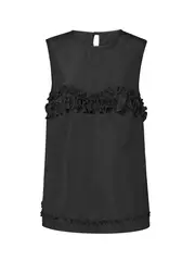 [Cecilie Bahnsen] Oksana Top Recycled Faille