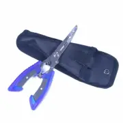 Fishing Pliers Stainless Steel Hook Remover Scissors Line Cutter Split Ring Tool