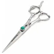Dragon Handle & Professional Hair Cutting Barber Scissors Japanese Steel 440C
