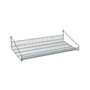 Metro GS1836K3 SmartWall Grid Shelf with Retaining Ledge, Metroseal Green Epoxy