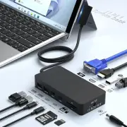 Surface Dock, Microsoft Surface Docking Station, Surface Triple Display (4K HDMI