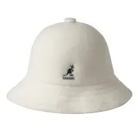 在飛比找momo購物網優惠-【KANGOL】WOOL鐘型帽(白色)