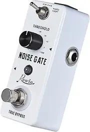 Noise Gate, Noise Gate Noise Reduction Guitar Effect Pedal 2 Modes Aluminum Alloy Shell True Bypass