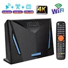 4K Digital TV Set Top Box DVB-T/T2/S/S2X Receiver HDMI SCART USB WiFi PVR Record
