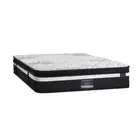 Giselle Queen Bed Mattress Size Extra Firm 7 Zone Pocket Spring Foam Beds 28cm