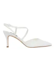 [Nine West] Miko Pump in White