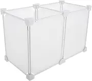 TIDTALEO Easy Assembly Freezer Dividers Chets Freezer Organizer Fridge Partition Board Kitchen Storage Baskets Fridge Accessories Partition Storage