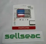 Memorex 16GB USB Flash Drive USB 2.0 3 Pack Brand New