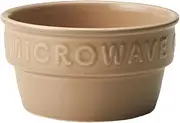 T-966235 Grill Cup M, Beige, Diameter 3.5 x Height 1.9 inches (8.8 x 4.8 cm), Mikasa Stylish Gift, Microwave, Dishwasher, Oven Safe