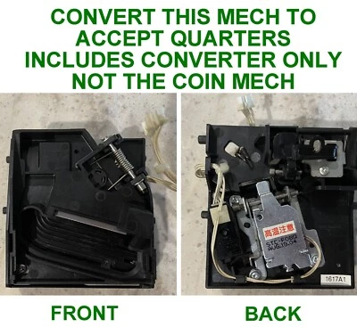 $.25 CONVERTER FOR SANKYO / BISTY / SAMMY PACHISLO SLOTS - Converter ONLY