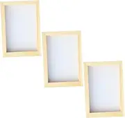 NUOBESTY Paper Making Frames Kit 3pcs Handmade Paper Frames Creative DIY Crafting for Boys and Girls Educational Family Activity