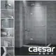 【caesar凱撒衛浴】無框L型淋浴拉門 不銹鋼五金配件 含安裝 限定北北基桃