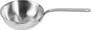 IMEEA 13cm Mini Egg Pan Omelet Pan Sauce Pan Mini Frying Pan SUS304 Stainless Steel Butter Warmer with Spout Portable Camping Cooking Pan
