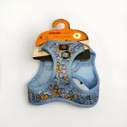 Sassy Meow Garfield Nickelodeon Adjustable Step In Harness Medium